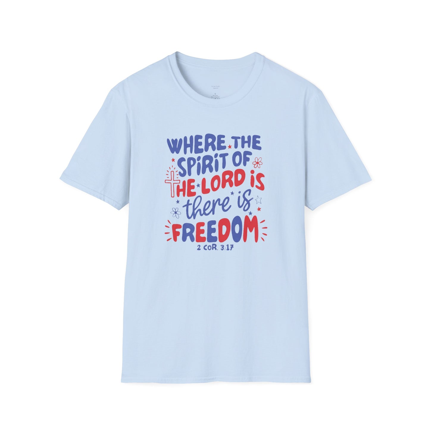 WHERE THE SPIRIT OF THE LORD IS - PREMIUM T-SHIRT