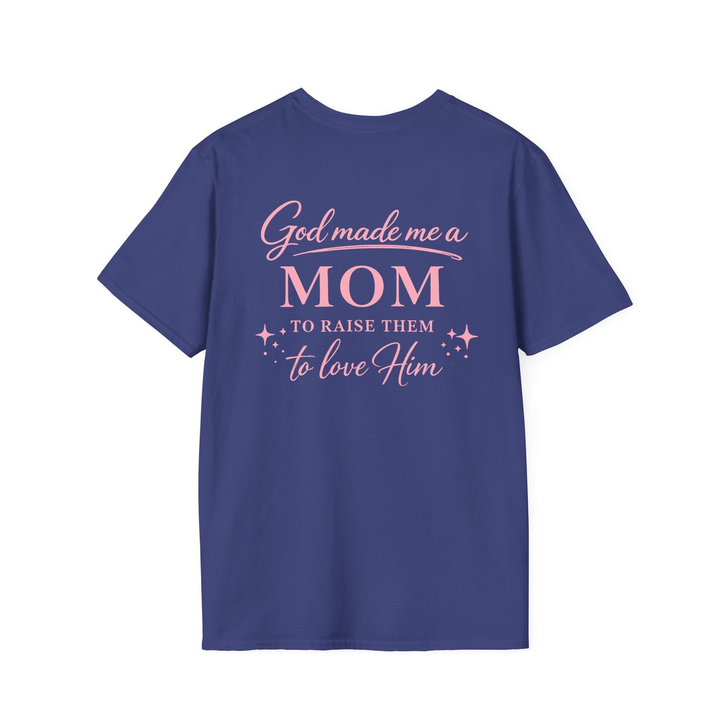 GOD MADE ME A MOM - PREMIUM T-SHIRT