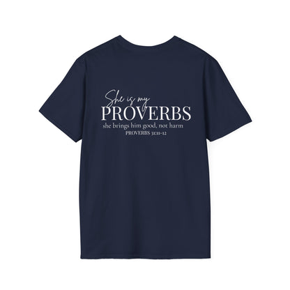 SHE IS MY PROVERBS - PREMIUM T-SHIRT
