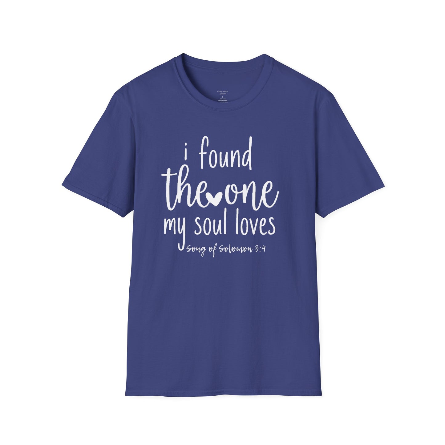 I FOUND THE ONE MY SOUL LOVES - V-NECK PREMIUM T-SHIRT