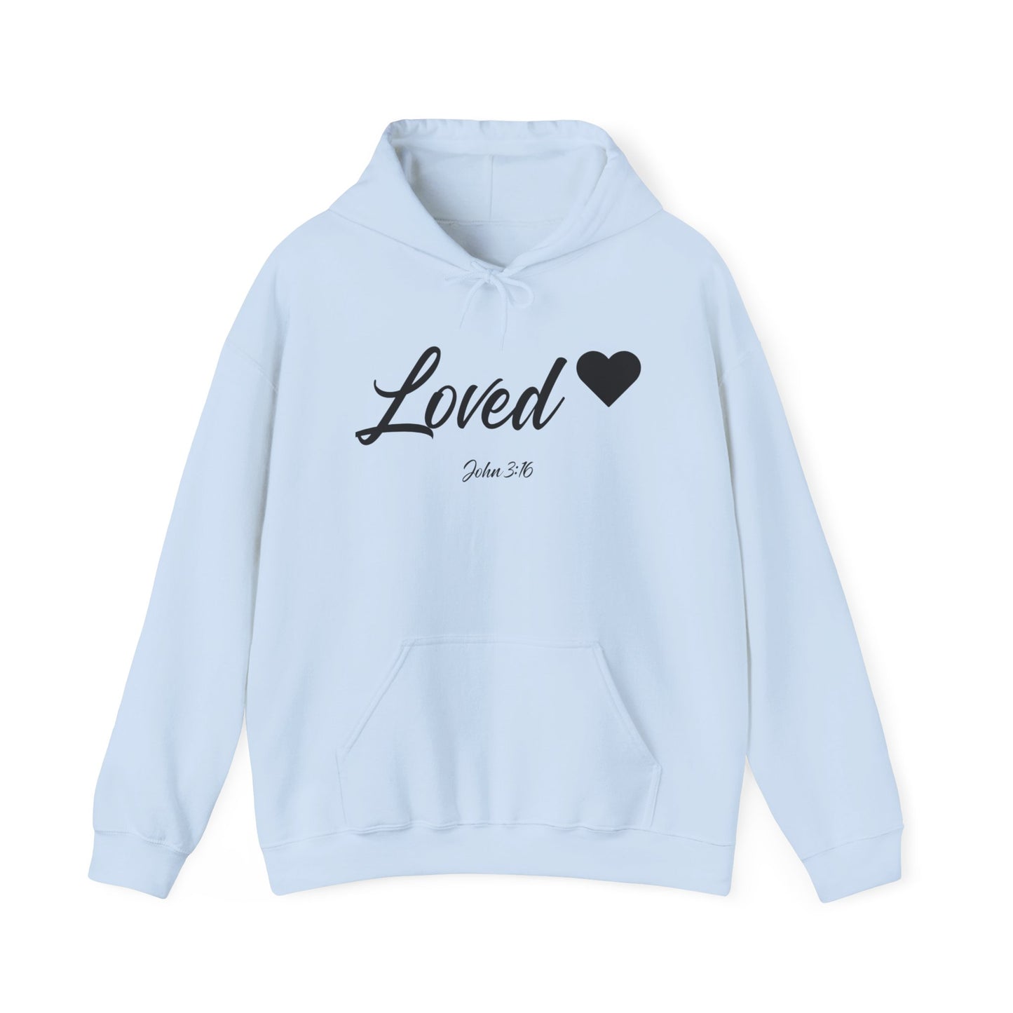 LOVED - MEDIUM - HEAVY WEIGHT HOODIE