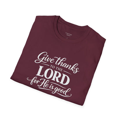 GIVE THANKS TO THE LORD - PREMIUM T-SHIRT