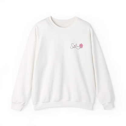 SMILE THIS IS THE DAY THE LORD HAS MADE - MEDIUM-HEAVY WEIGHT SWEATSHIRT