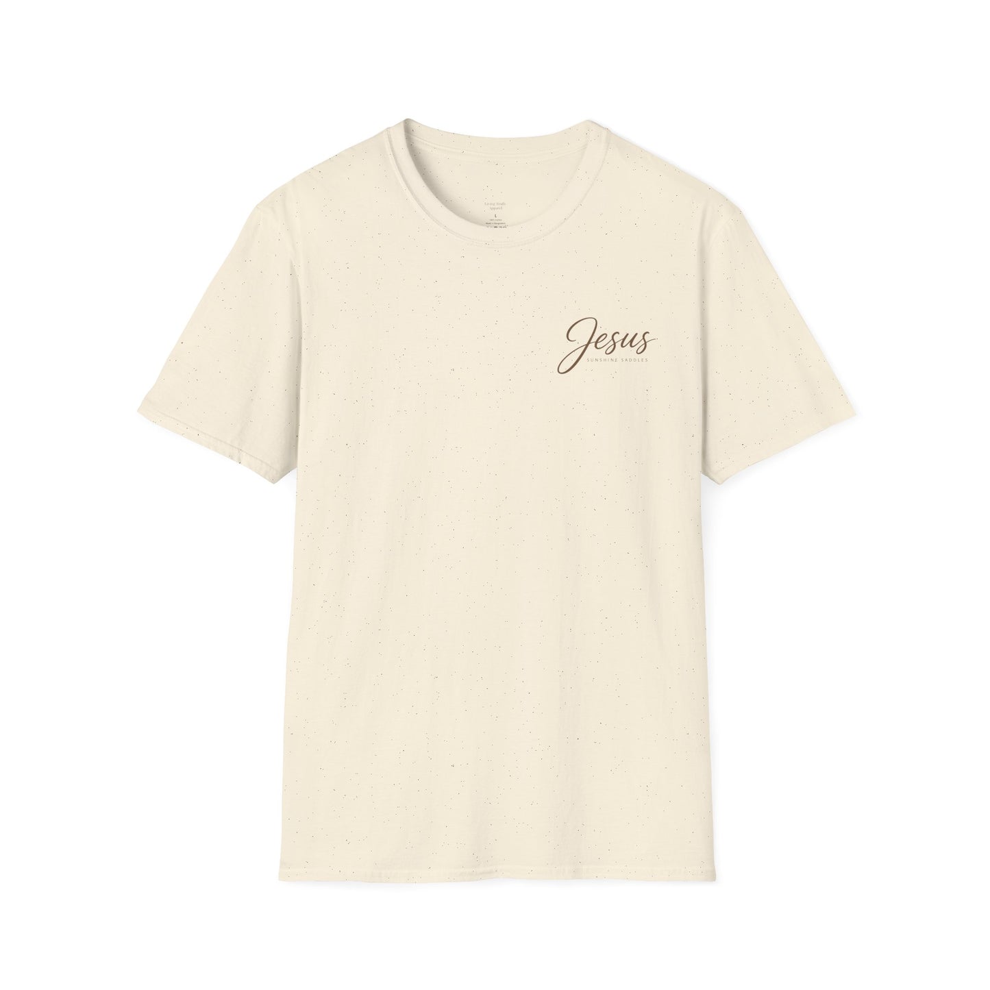 JESUS SUNSHINE SADDLES - PREMIUM T-SHIRT