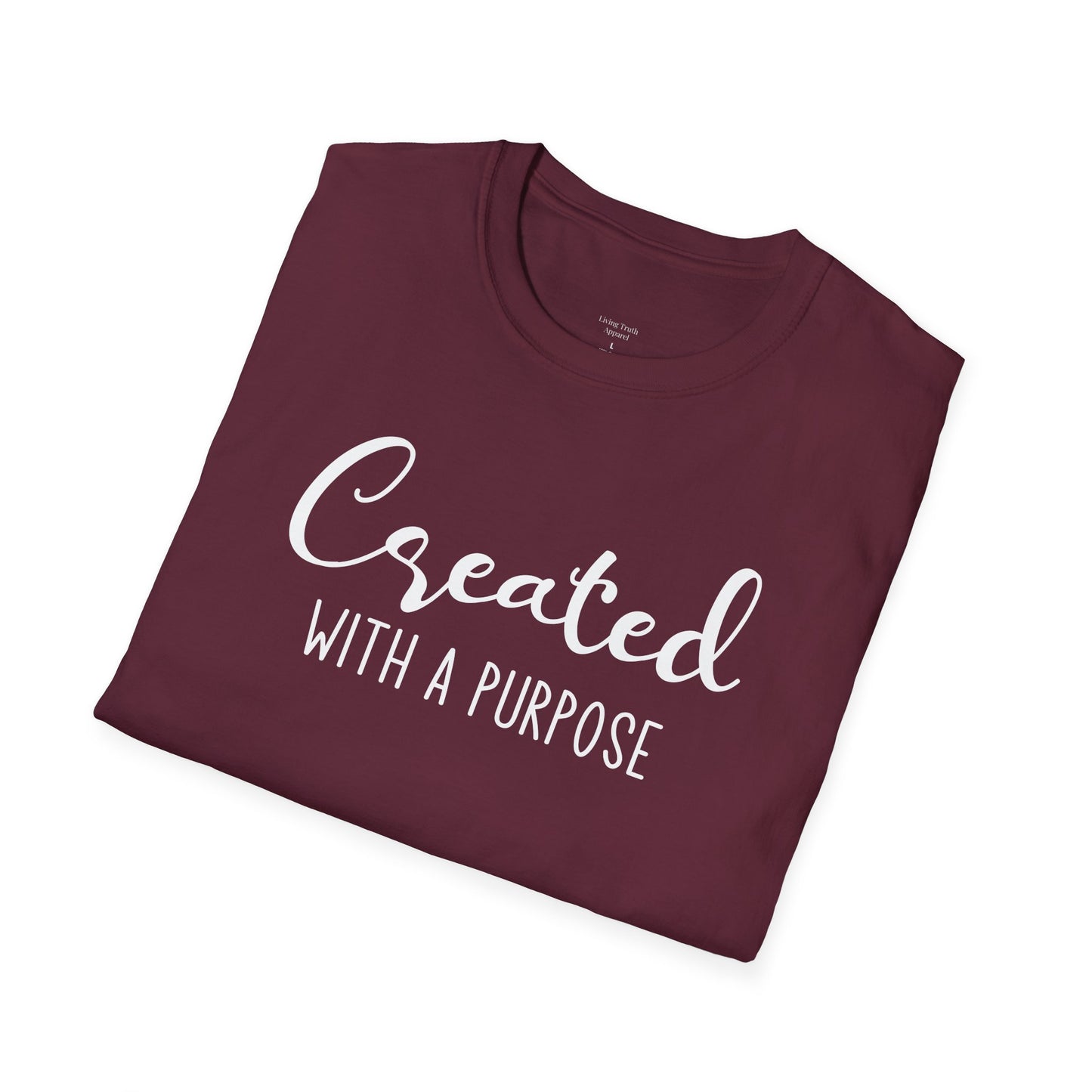 CREATED WITH PURPOSE - PREMIUM T-SHIRT
