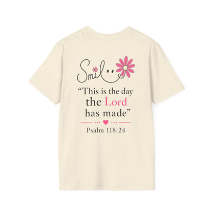 SMILE THIS IS THE DAY THE LORD MADE - PREMIUM T-SHIRT
