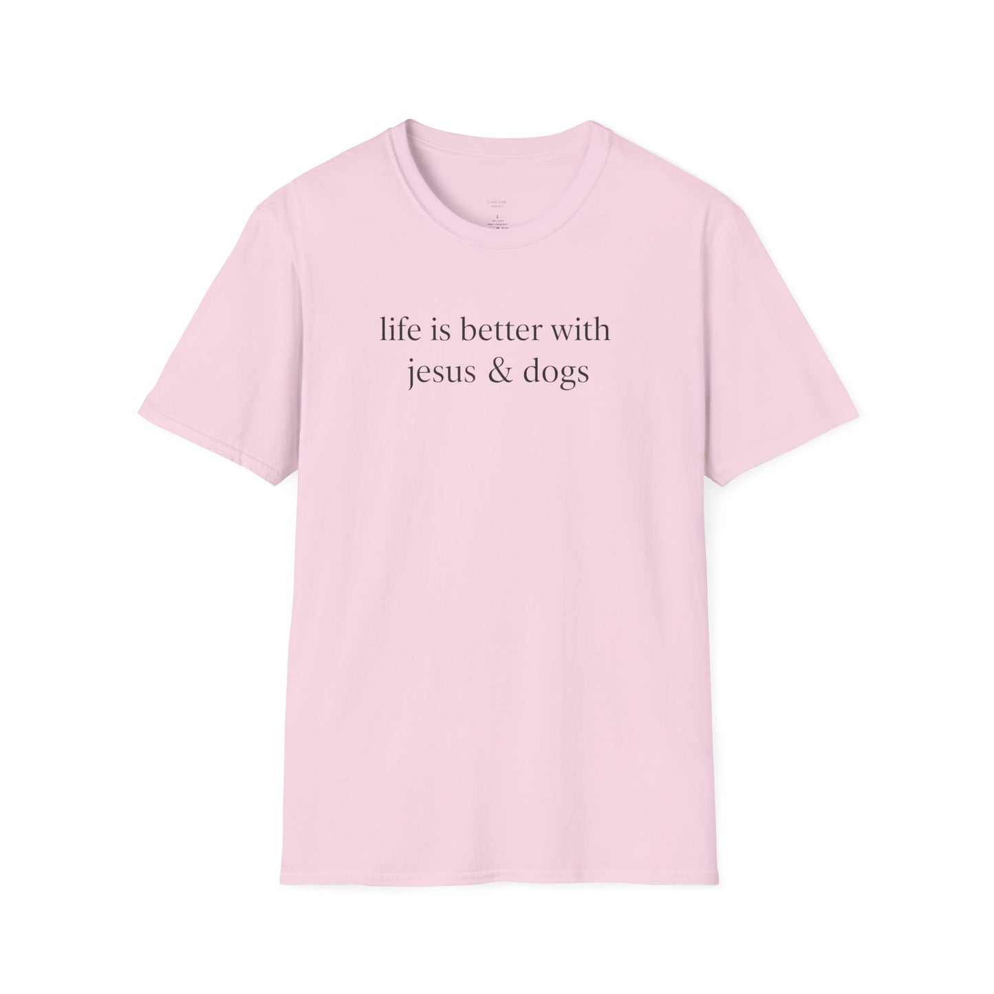 LIFE IS BETTER WITH JESUS - PREMIUM T-SHIRT