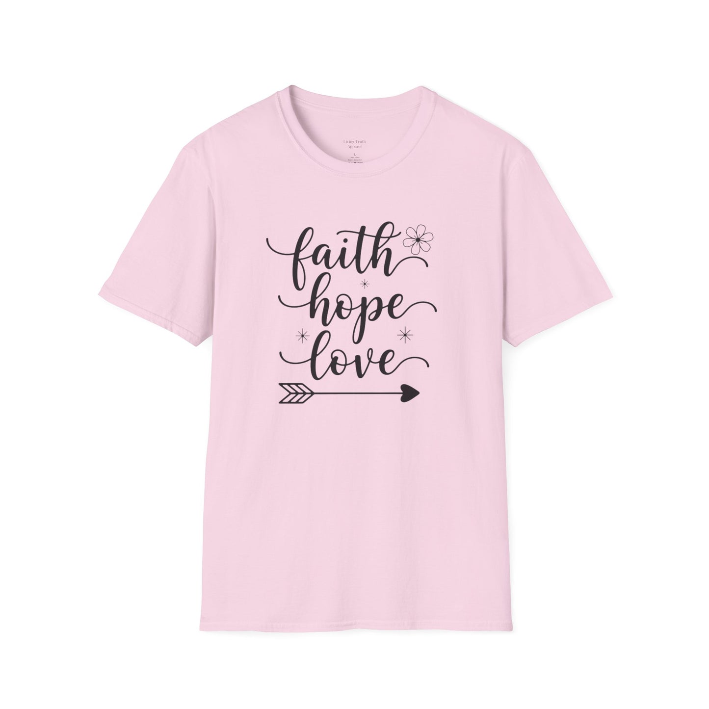 FAITH HOPE LOVE - PREMIUM T-SHIRT
