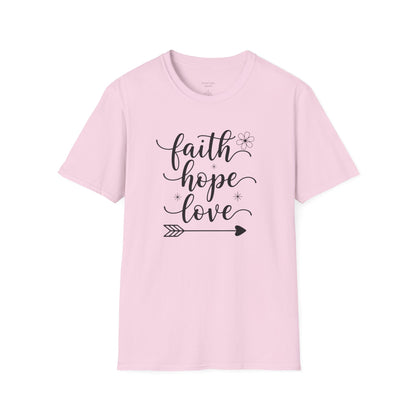 FAITH HOPE LOVE - PREMIUM T-SHIRT