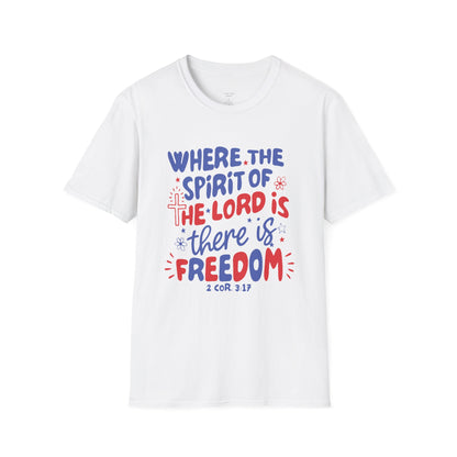 WHERE THE SPIRIT OF THE LORD IS - PREMIUM T-SHIRT