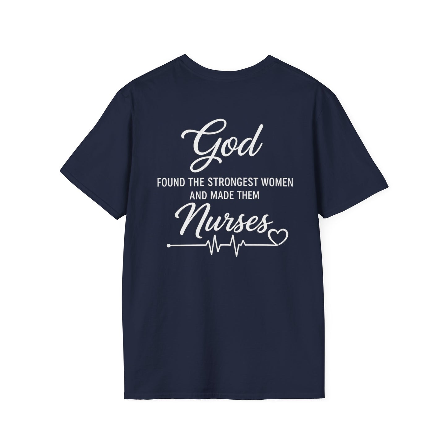 GOD FOUND NURSES - PREMIUM T-SHIRT