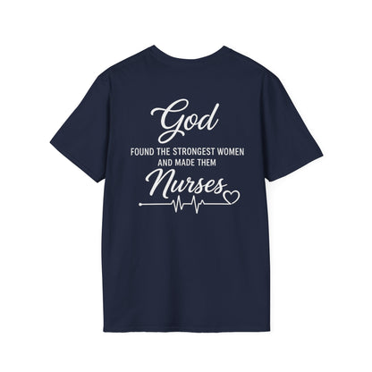 GOD FOUND NURSES - PREMIUM T-SHIRT