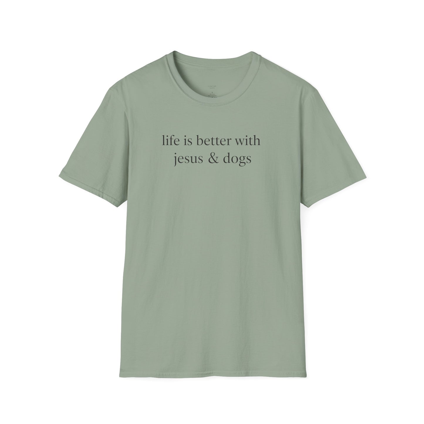 LIFE IS BETTER WITH JESUS - PREMIUM T-SHIRT