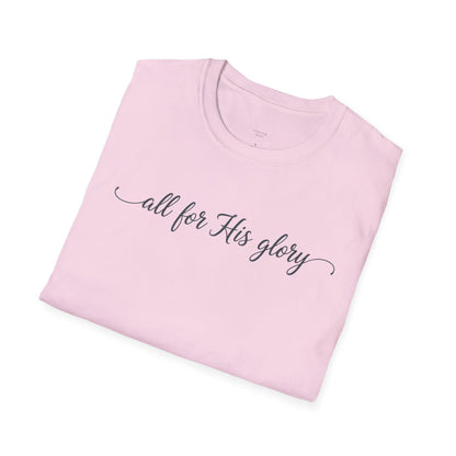 ALL FOR HIS GLORY - PREMIUM T-SHIRT