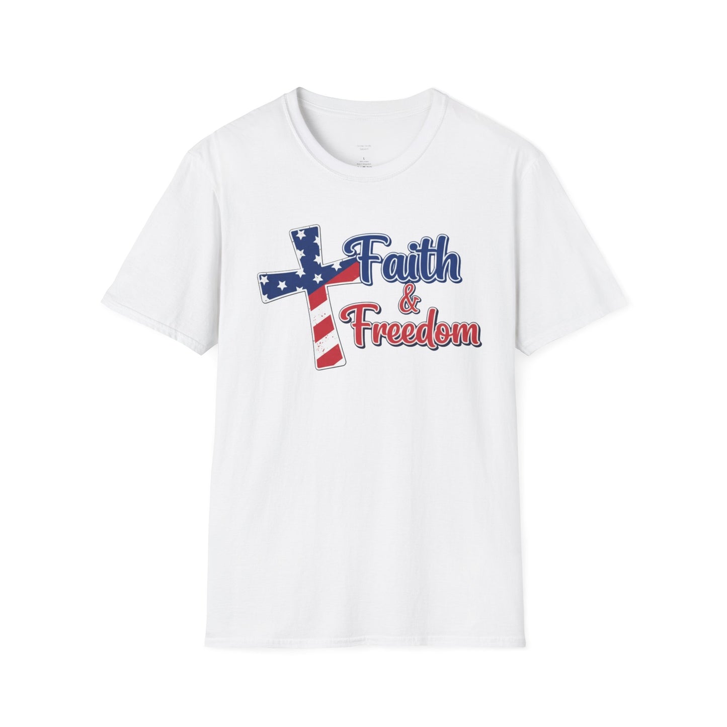 FAITH AND FREEDOM - PREMIUM T-SHIRT