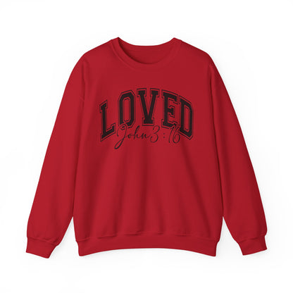 LOVED 3:16 - MEDIUM - HEAVY WEIGHT SWEATSHIRT