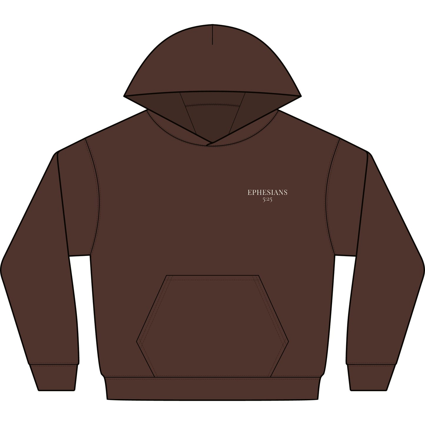 HE IS MY EPHESIANS - PREMIUM HEAVY-WEIGHT HOODIE