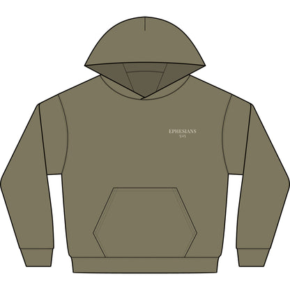 HE IS MY EPHESIANS - PREMIUM HEAVY-WEIGHT HOODIE