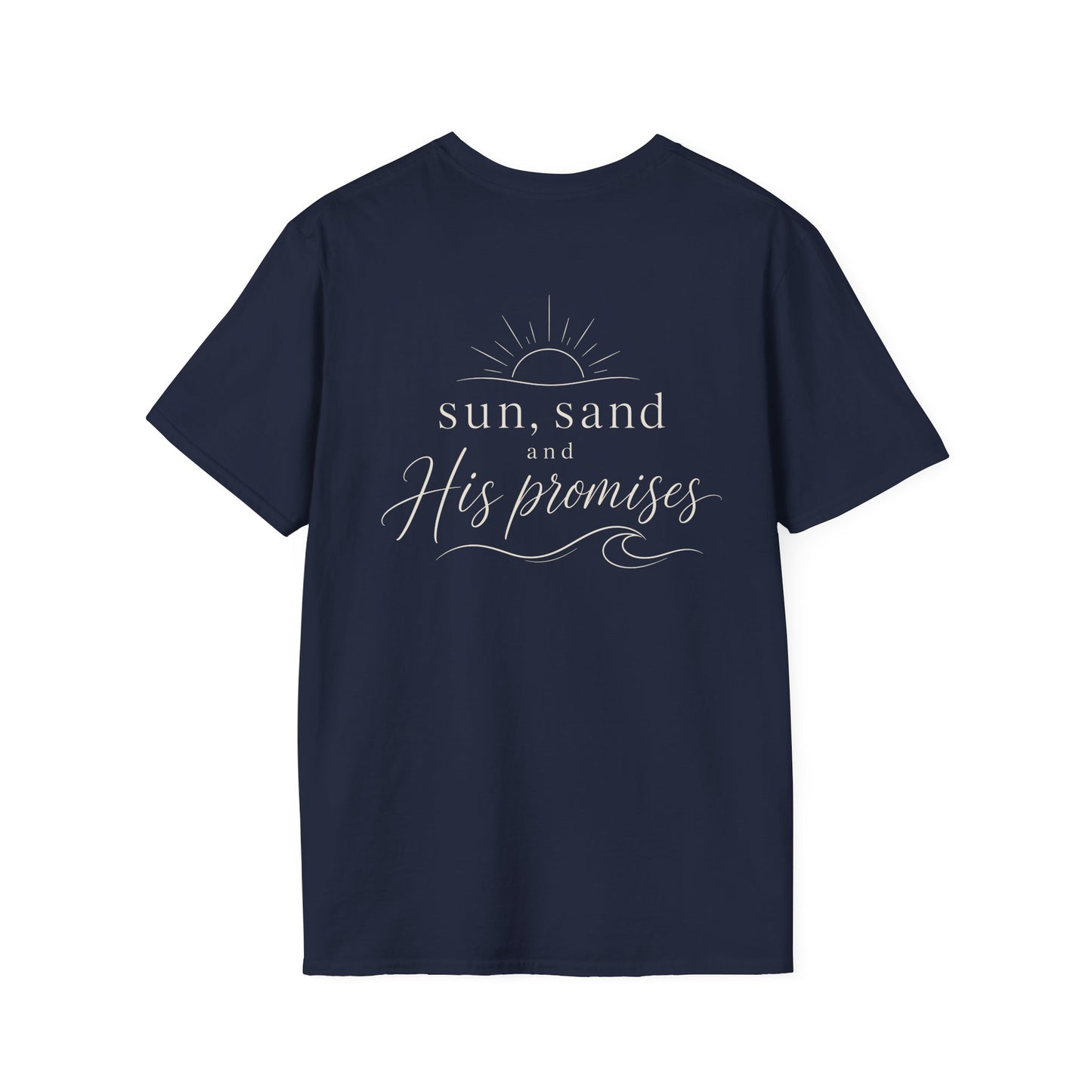 SUN SAND HIS PROMISES - PREMIUM T-SHIRT