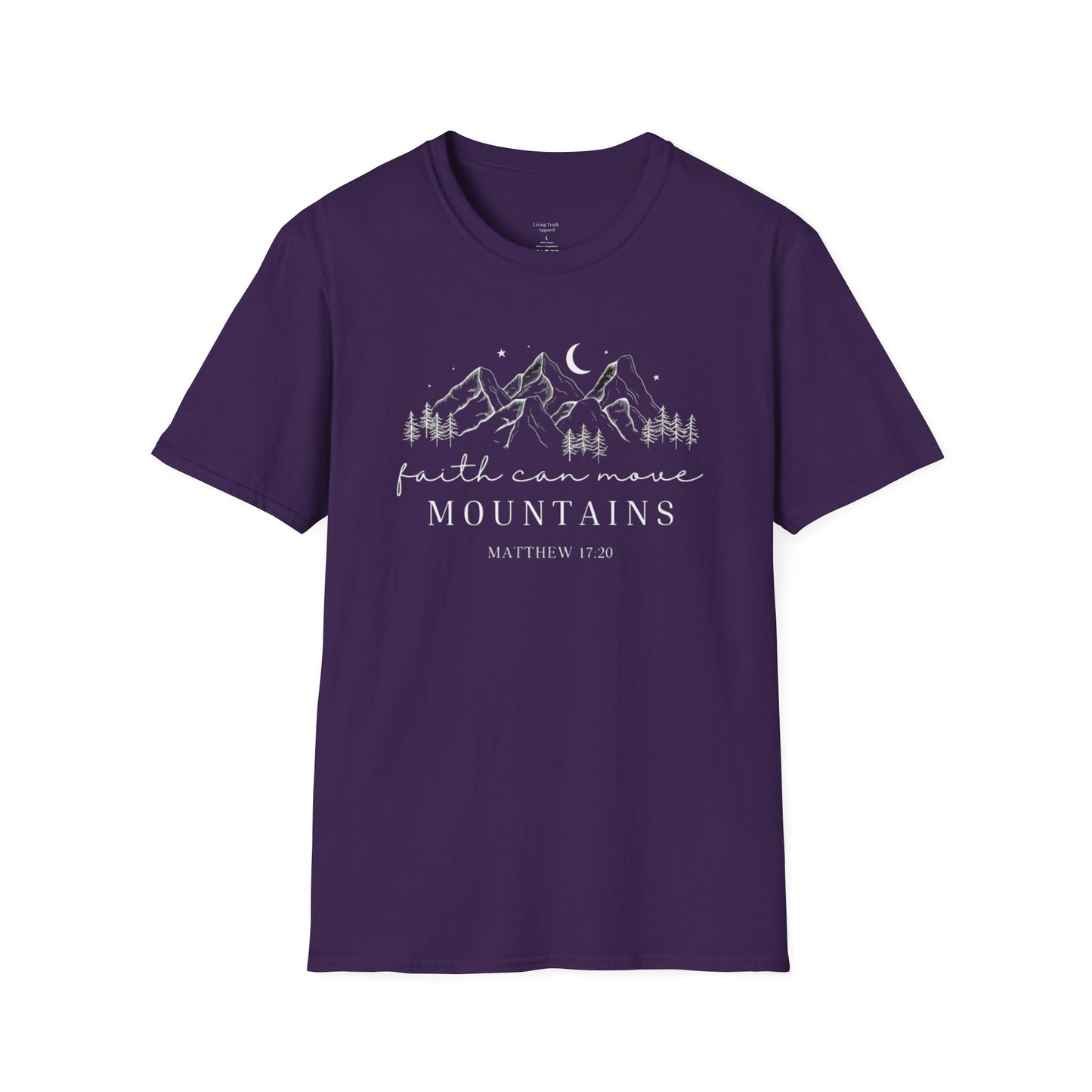 FAITH CAN MOVE MOUNTAINS - PREMIUM T-SHIRT