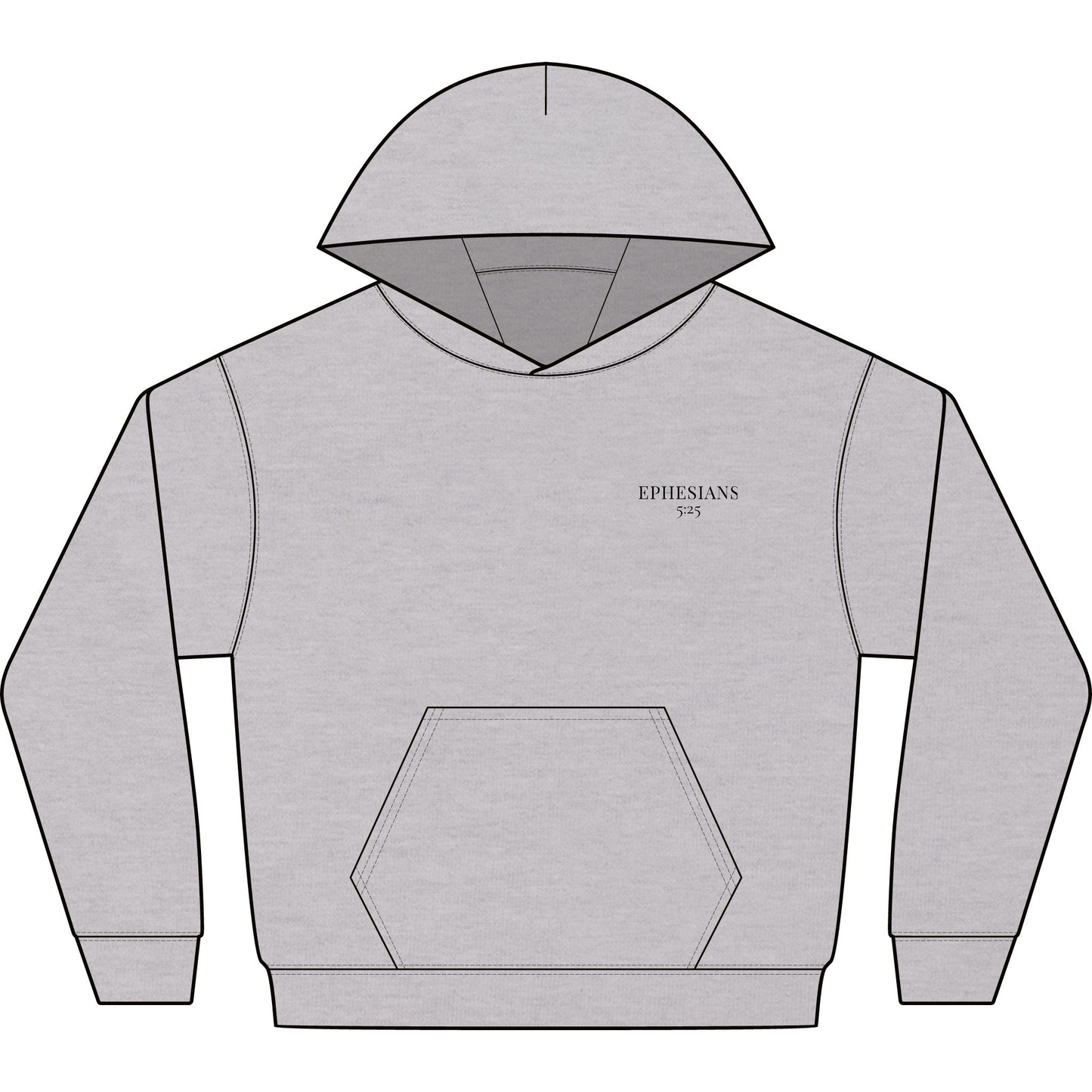 HE IS MY EPHESIANS - PREMIUM HEAVY-WEIGHT HOODIE