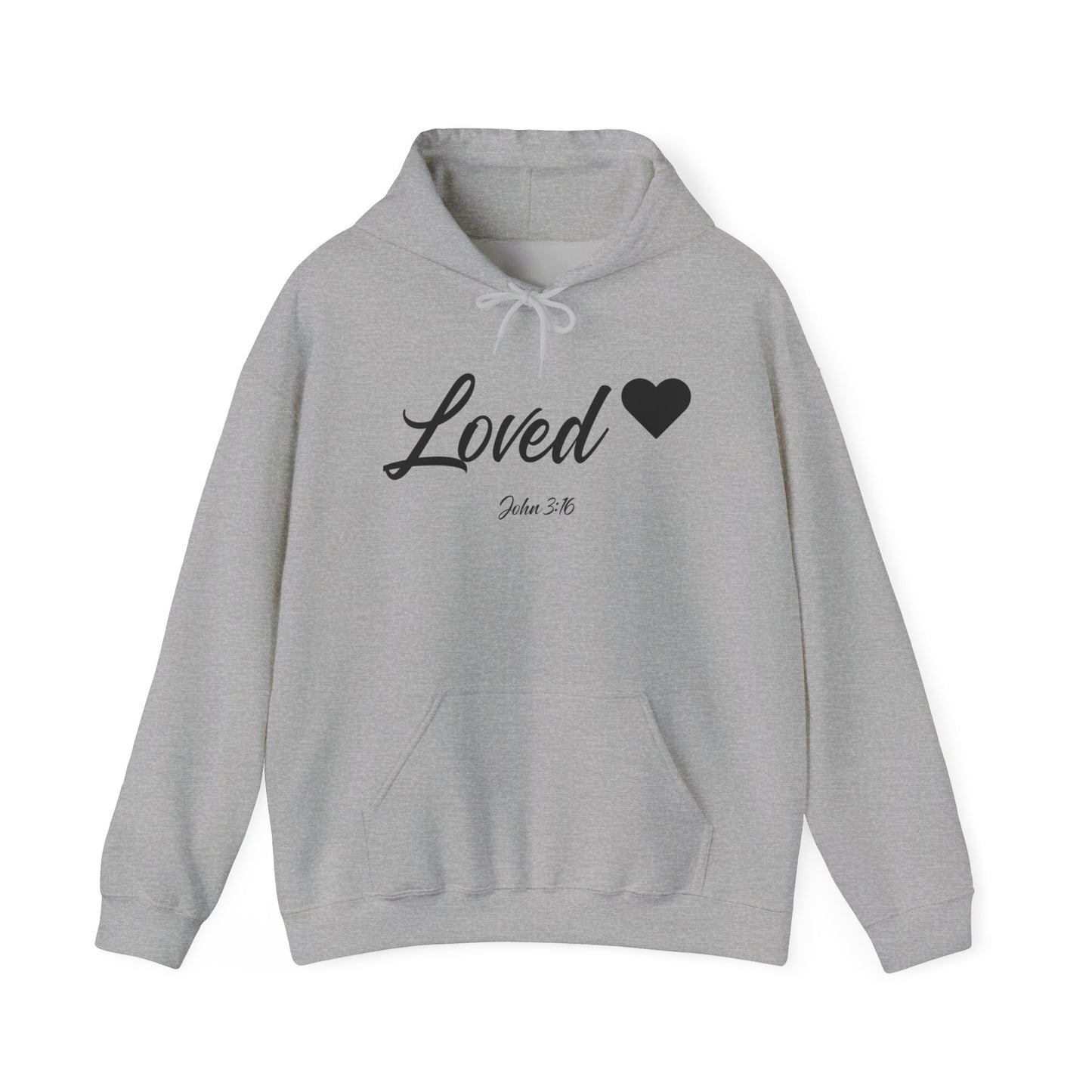 LOVED - MEDIUM - HEAVY WEIGHT HOODIE