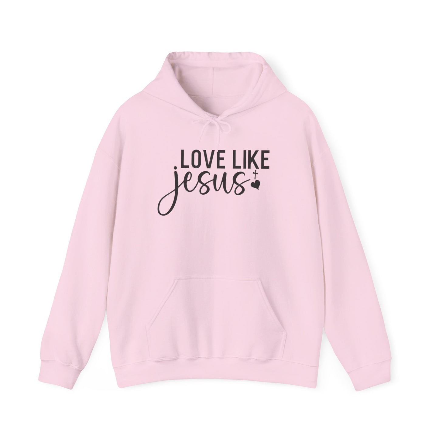 LOVE LIKE JESUS - MEDIUM-HEAVY-WEIGHT HOODIE