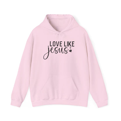 LOVE LIKE JESUS - MEDIUM-HEAVY-WEIGHT HOODIE