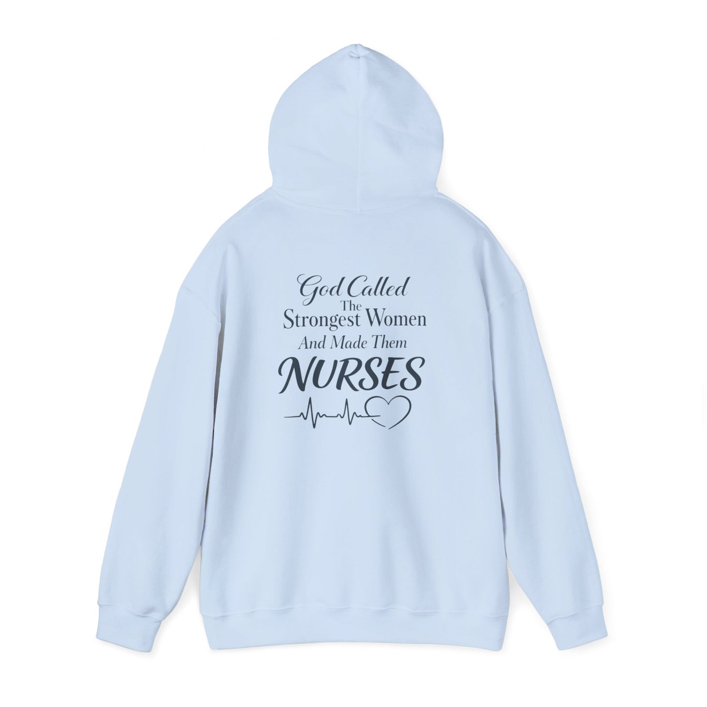 GOD CALLED NURSES - MEDIUM-HEAVY WEIGHT HOODIE