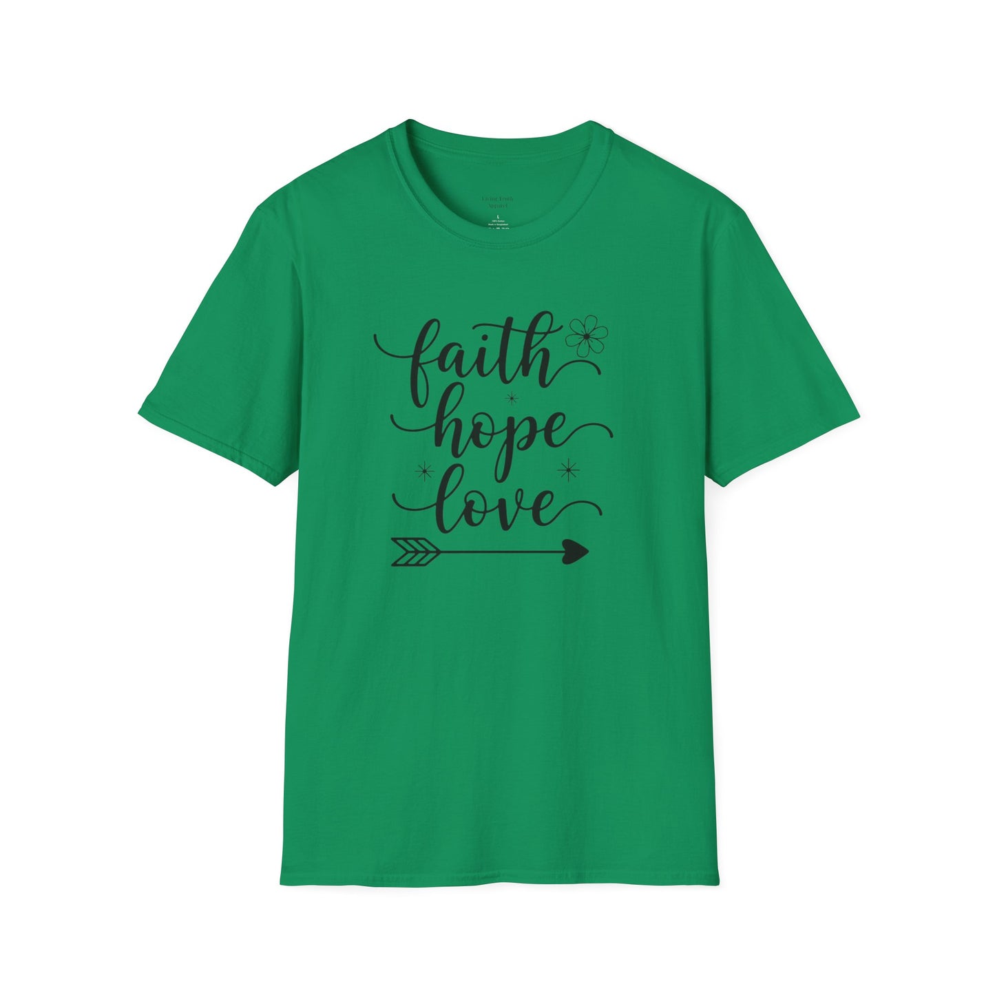 FAITH HOPE LOVE - PREMIUM T-SHIRT