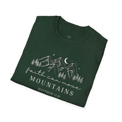 FAITH CAN MOVE MOUNTAINS - PREMIUM T-SHIRT