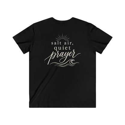 SALT AIR QUIET PRAYER - V-NECK PREMIUM T-SHIRT