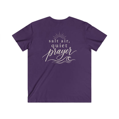 SALT AIR QUIET PRAYER - V-NECK PREMIUM T-SHIRT