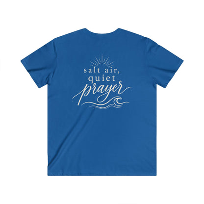 SALT AIR QUIET PRAYER - V-NECK PREMIUM T-SHIRT
