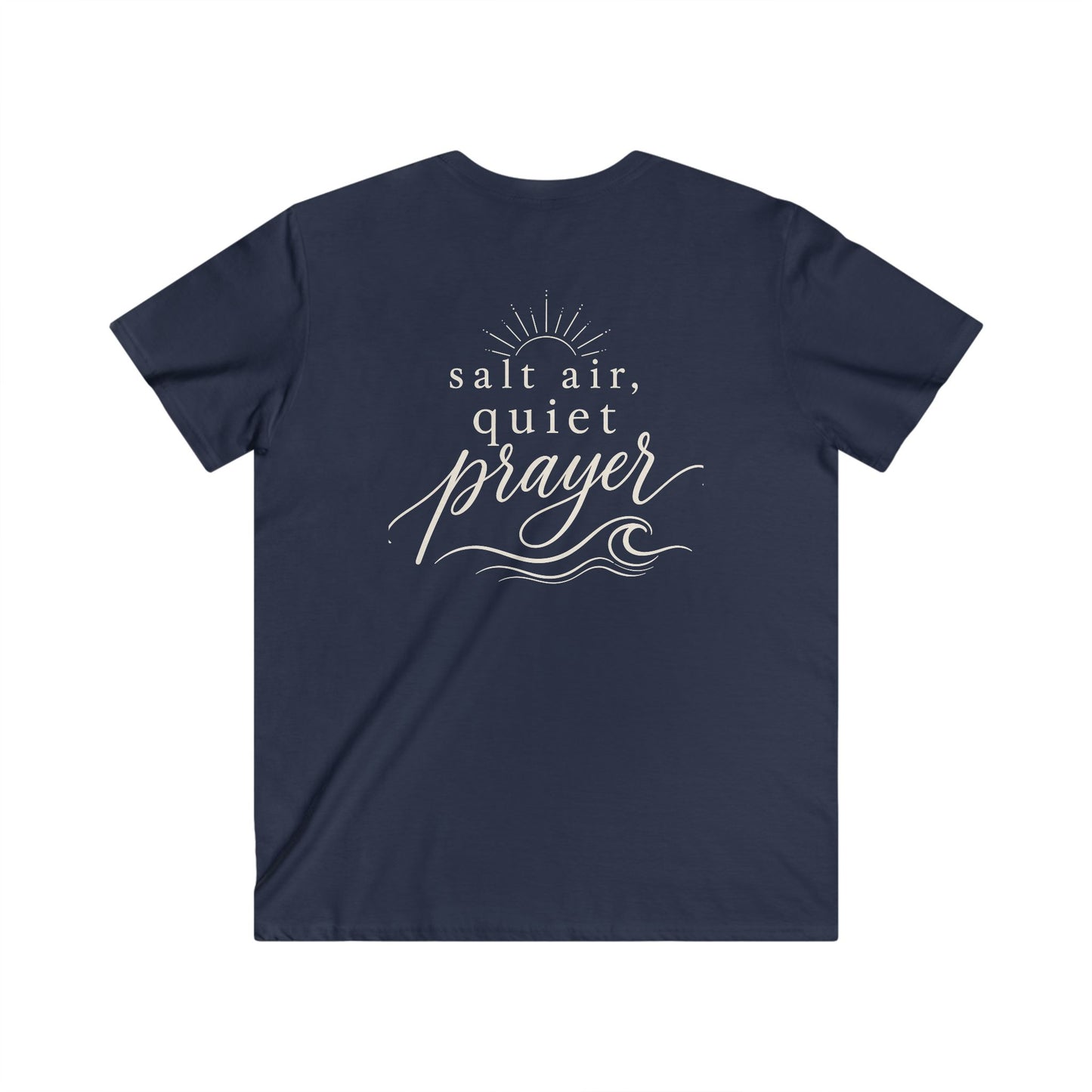 SALT AIR QUIET PRAYER - V-NECK PREMIUM T-SHIRT
