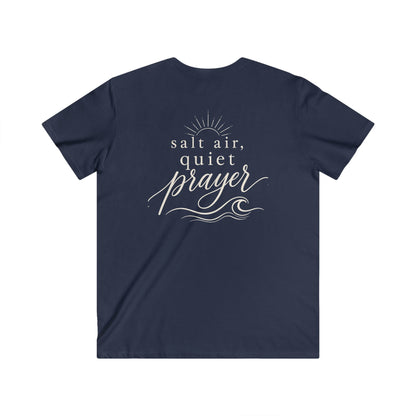SALT AIR QUIET PRAYER - V-NECK PREMIUM T-SHIRT