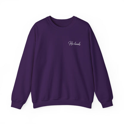 GOD MADE ME A NURSE - MEDIUM-HEAVY WEIGHT SWEATSHIRT