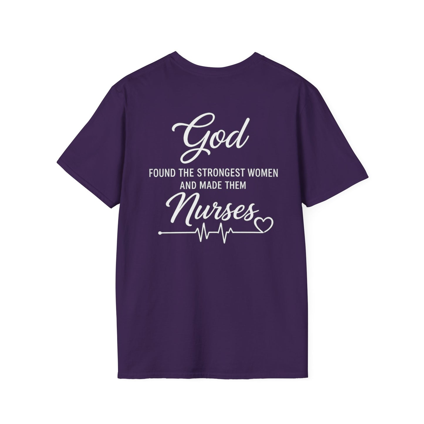 GOD FOUND NURSES - PREMIUM T-SHIRT