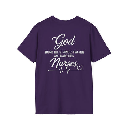 GOD FOUND NURSES - PREMIUM T-SHIRT