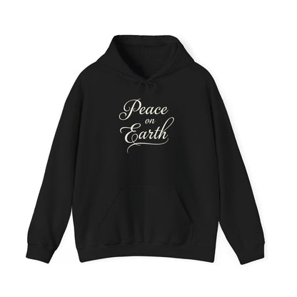 PEACE ON EARTH - MEDIUM-HEAVY WEIGHT HOODIE