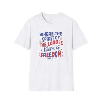 WHERE THE SPIRIT OF THE LORD IS - PREMIUM T-SHIRT