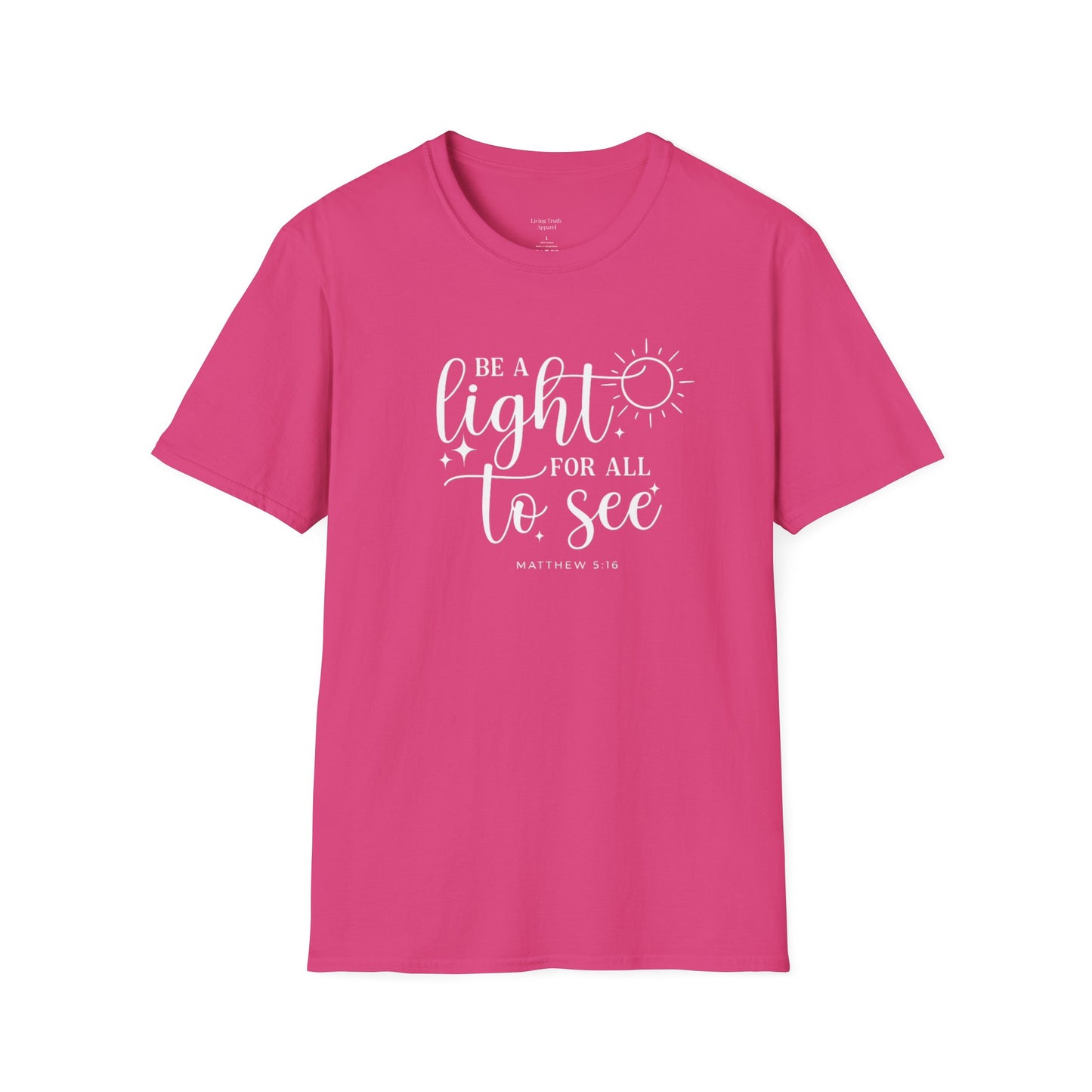BE A LIGHT FOR ALL TO SEE - PREMIUM T-SHIRT