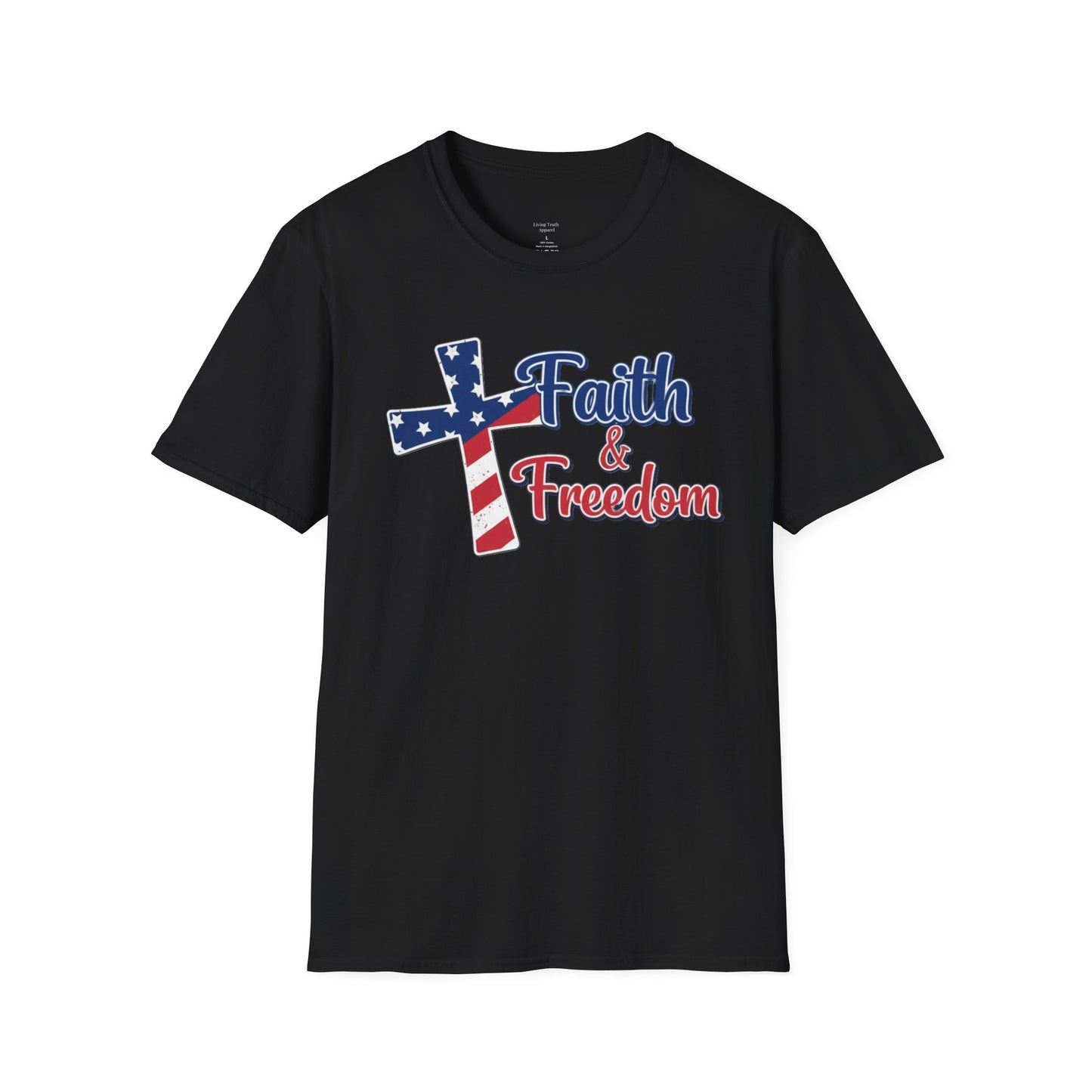 FAITH AND FREEDOM - PREMIUM T-SHIRT