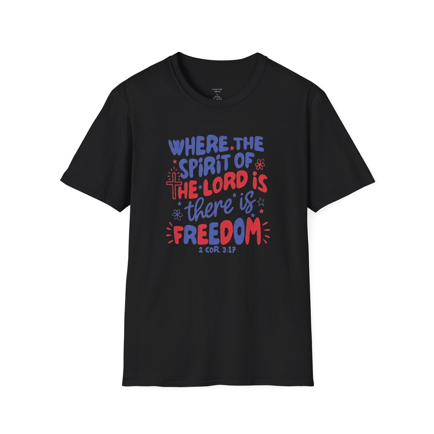 WHERE THE SPIRIT OF THE LORD IS - PREMIUM T-SHIRT