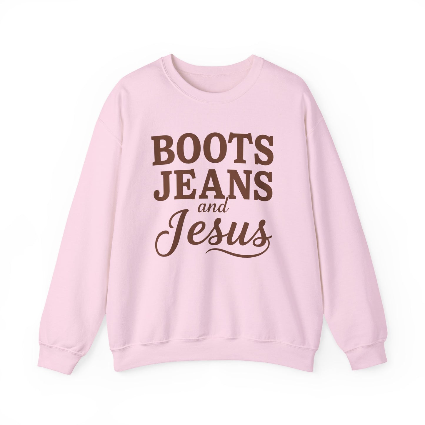 BOOTS JEANS JESUS - MEDIUM-HEAVY WEIGHT SWEATSHIRT
