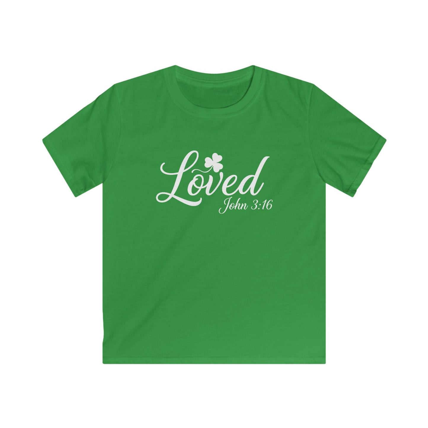 LOVED JOHN 3:16 - YOUTH PREMIUM T-SHIRT