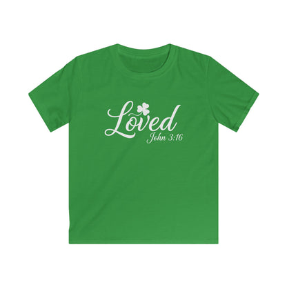 LOVED JOHN 3:16 - YOUTH PREMIUM T-SHIRT