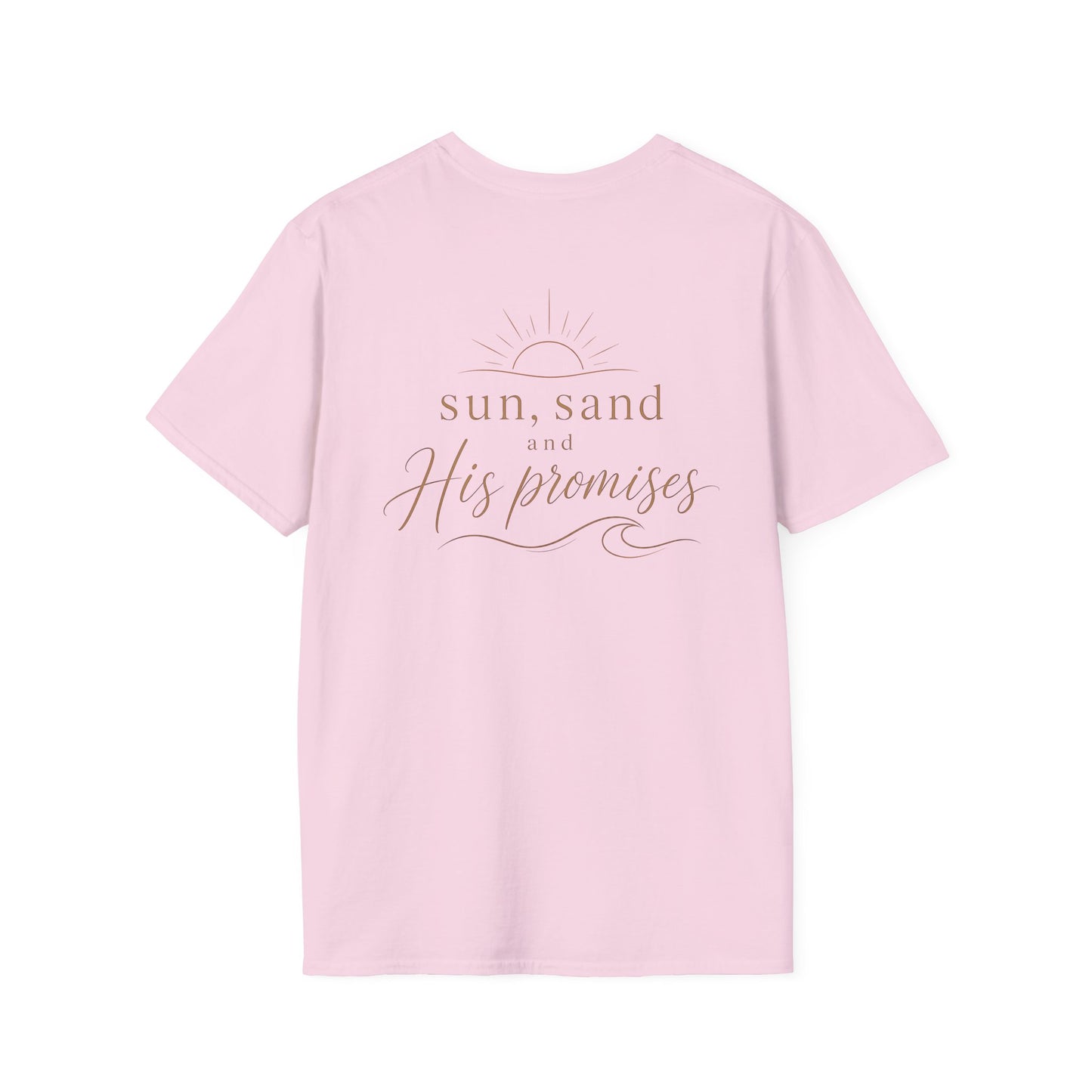 SUN SAND HIS PROMISES - PREMIUM T-SHIRT