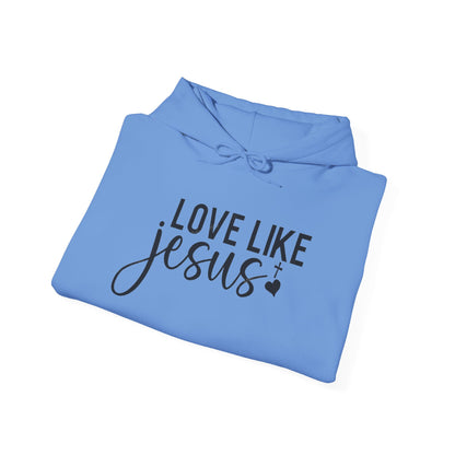 LOVE LIKE JESUS - MEDIUM-HEAVY-WEIGHT HOODIE