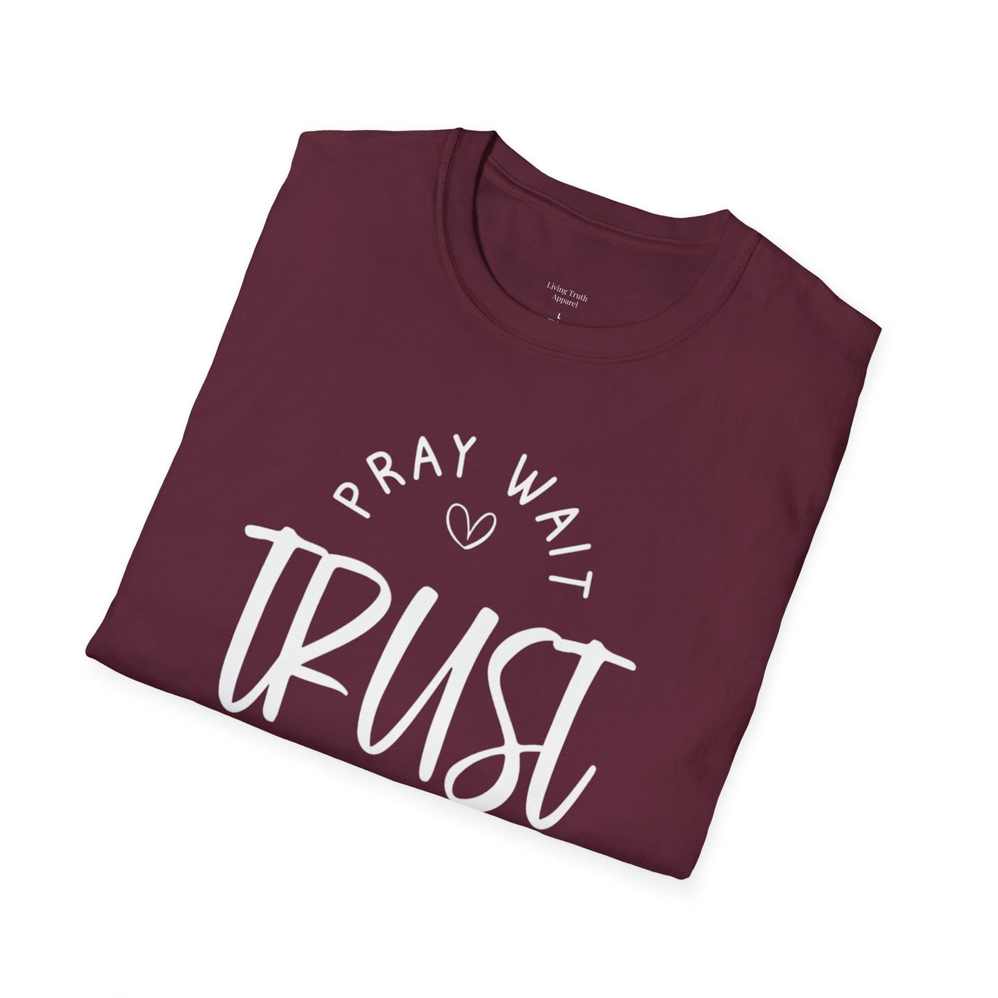 PRAY WAIT TRUST - PREMIUM T-SHIRT